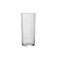 Side view of Exclusiva 16 oz. Tom Collins Cocktail Glasses (Set of 12)