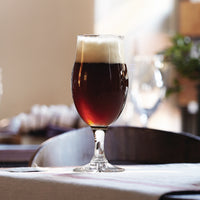 Side view of Executive 18 oz. Beer Glasses (Set of 6)