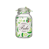 Side view of Fido 101.5 oz. Food & Canning Jar, Clear