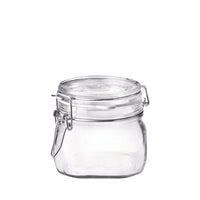 Side view of Fido 17.5 oz. Food & Canning Jar, Clear