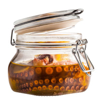 Side view of Fido 17.5 oz. Food & Canning Jar, Clear