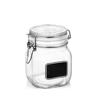 Side view of Fido 25.25 oz. Food Jar, Chalkboard (Set of 12)