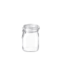 Side view of Fido 33.75 oz. Food & Canning Jar, Clear