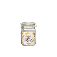 Side view of Fido 33.75 oz. Food & Canning Jar, Clear