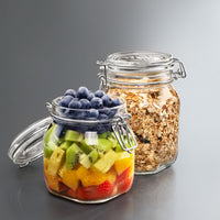 Side view of Fido 33.75 oz. Food & Canning Jar, Clear