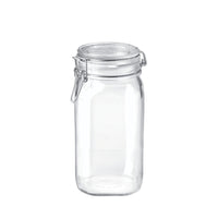 Side view of Fido 50.75 oz. Food & Canning Jar, Clear