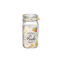 Side view of Fido 50.75 oz. Food & Canning Jar, Clear