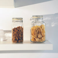 Side view of Fido 67.75 oz. Food & Canning Jar, Clear (Set of 6)