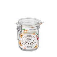 Side view of Fido Cylinder 17.5 oz. Food & Canning Jar, Clear