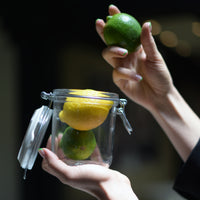 Side view of Fido Cylinder 17.5 oz. Food & Canning Jar, Clear