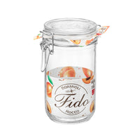 Side view of Fido Cylinder 25.25 oz. Food & Canning Jar, Clear (Set of 6)