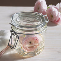 Side view of Fido Cylinder 6.75 oz. Food & Canning Jar, Clear (Set of 12)