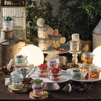 Side view of Fido Cylinder 6.75 oz. Food & Canning Jar, Clear (Set of 12)