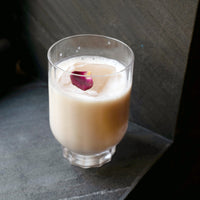 Side view of Florian 12.6 oz. DOF Drinking Glasses (Set of 4)