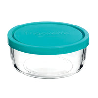 Side view of Frigoverre 10.25 oz. Round Food Storage Container (Set of 12)