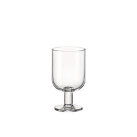 Side view of Hosteria 11.75 oz. Goblet Stackable Wine Glasses (Set of 6)