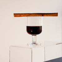 Side view of Hosteria 11.75 oz. Goblet Stackable Wine Glasses (Set of 6)