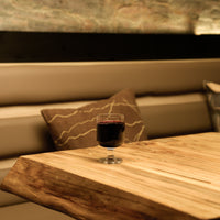 Side view of Hosteria 9.5 oz. Large Stackable Wine Glasses (Set of 6)