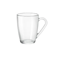 Side view of Icon 10.5 oz. Glass Coffee Mugs (Set of 6)