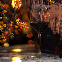 Side view of InAlto Tre Sensi 18.5 oz. Large Red Wine Glasses (Set of 6)