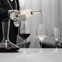 Side view of InAlto Tre Sensi 22 oz. Extra Large Wine Glasses (Set of 6)