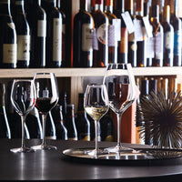 Side view of InAlto Tre Sensi 22 oz. Extra Large Wine Glasses (Set of 6)