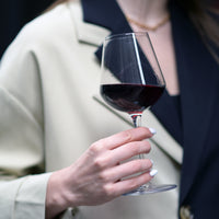 Side view of InAlto Uno 18.75 oz. Large Red Wine Glasses (Set of 6)