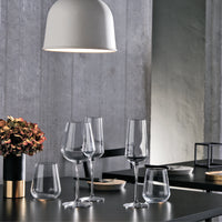 Side view of InAlto Uno 18.75 oz. Large Red Wine Glasses (Set of 6)