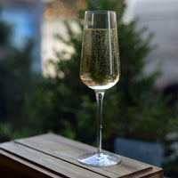 Side view of InAlto Uno 9.5 oz. Sparkling Wine Flute (Set of 6)