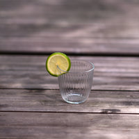 Side view of Line 9.75 oz. Water Drinking Glasses (Set of 12)