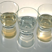 Side view of Luna 11.75 oz. DOF Drinking Glasses (Set of 4)