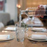 Side view of Luna 15.25 oz. Cooler Drinking Glasses (Set of 4)