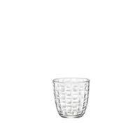 Side view of Mat 10 oz. Water Drinking Glasses (Set of 6)