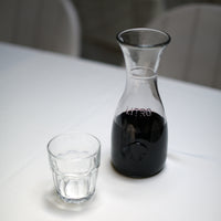 Side view of Misura 33.75 oz. Carafe (Set of 6)