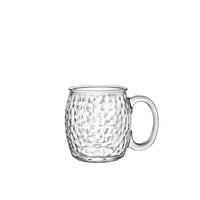 Side view of Bartender 18.25 oz. Moscow Mule Cocktail Glasses (Set of 6)