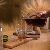 Side view of Officina 1825 10 oz. DOF Drinking Glasses (Set of 4)