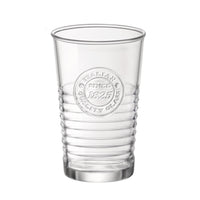 Side view of Officina 1825 11 oz. Water Drinking Glasses (Set of 4)