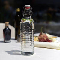 Side view of Officina 1825 37.25 oz. Swing Top Bottle (Set of 6)