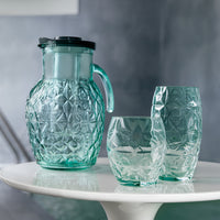 Side view of Oriente 16oz. Cooler Drinking Glasses (Set of 6)