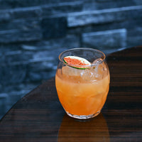 Side view of Oriente 17oz. DOF Drinking Glasses (Set of 6)