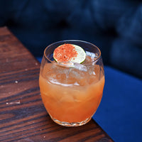 Side view of Oriente 17oz. DOF Drinking Glasses (Set of 6)