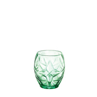 Side view of Oriente 17oz. DOF Drinking Glasses (Set of 6)