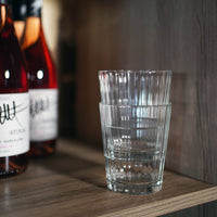 Side view of Oxford Bar 12.6 oz. DOF Drinking Glasses (Set of 6)