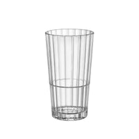 Side view of Oxford Bar 13.35 oz. Beverage Drinking Glasses (Set of 6)