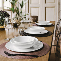 Side view of Planeo 12.75 oz. White Wine Glasses (Set of 4)