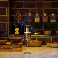 Side view of Planeo 8.75 oz. Sparkling Wine Flute (Set of 4)