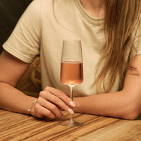 Side view of Planeo 8.75 oz. Sparkling Wine Flute (Set of 4)