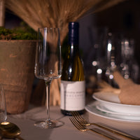 Side view of Planeo 8.75 oz. Sparkling Wine Flute (Set of 4)