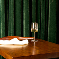 Side view of Planeo 12.75 oz. White Wine Glasses (Set of 4)