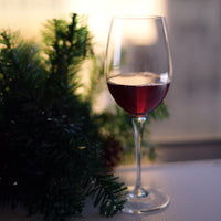 Side view of Premium 20.25 oz. No.6 Chardonnay White Wine Glasses (Set of 4)